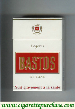 Bastos Legeres De Luxe cigarettes